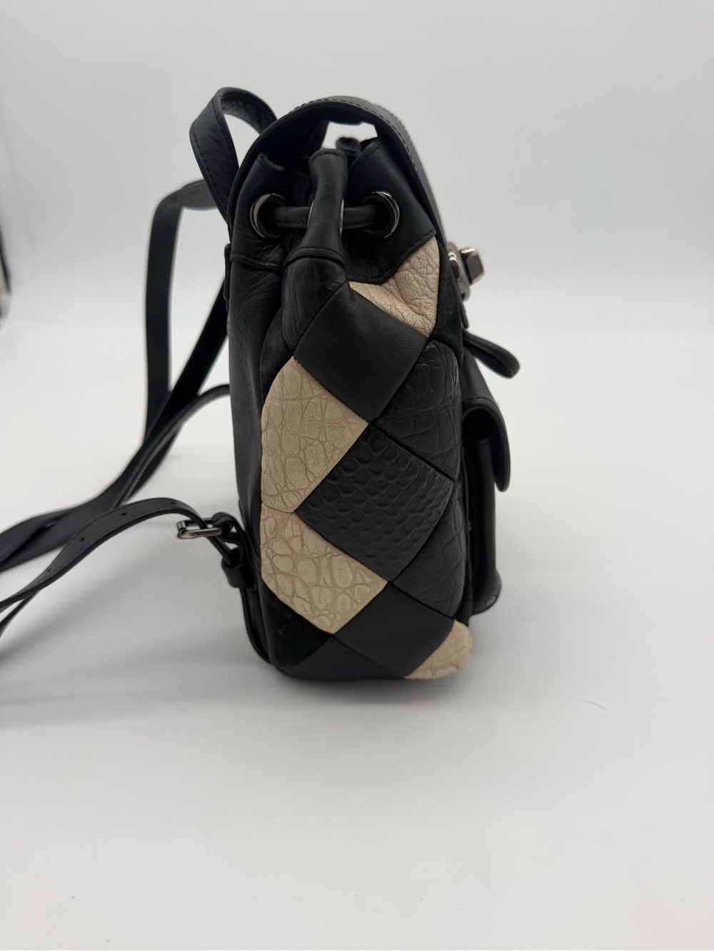 Coach Patchwork Leather Backpack - Picture 3 of 12